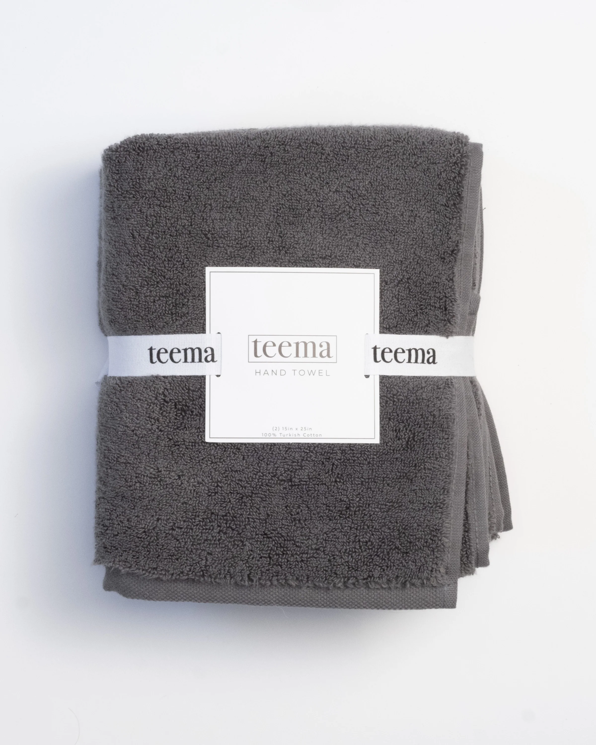 Luxe Bath Towels in Charcoal - Image 5