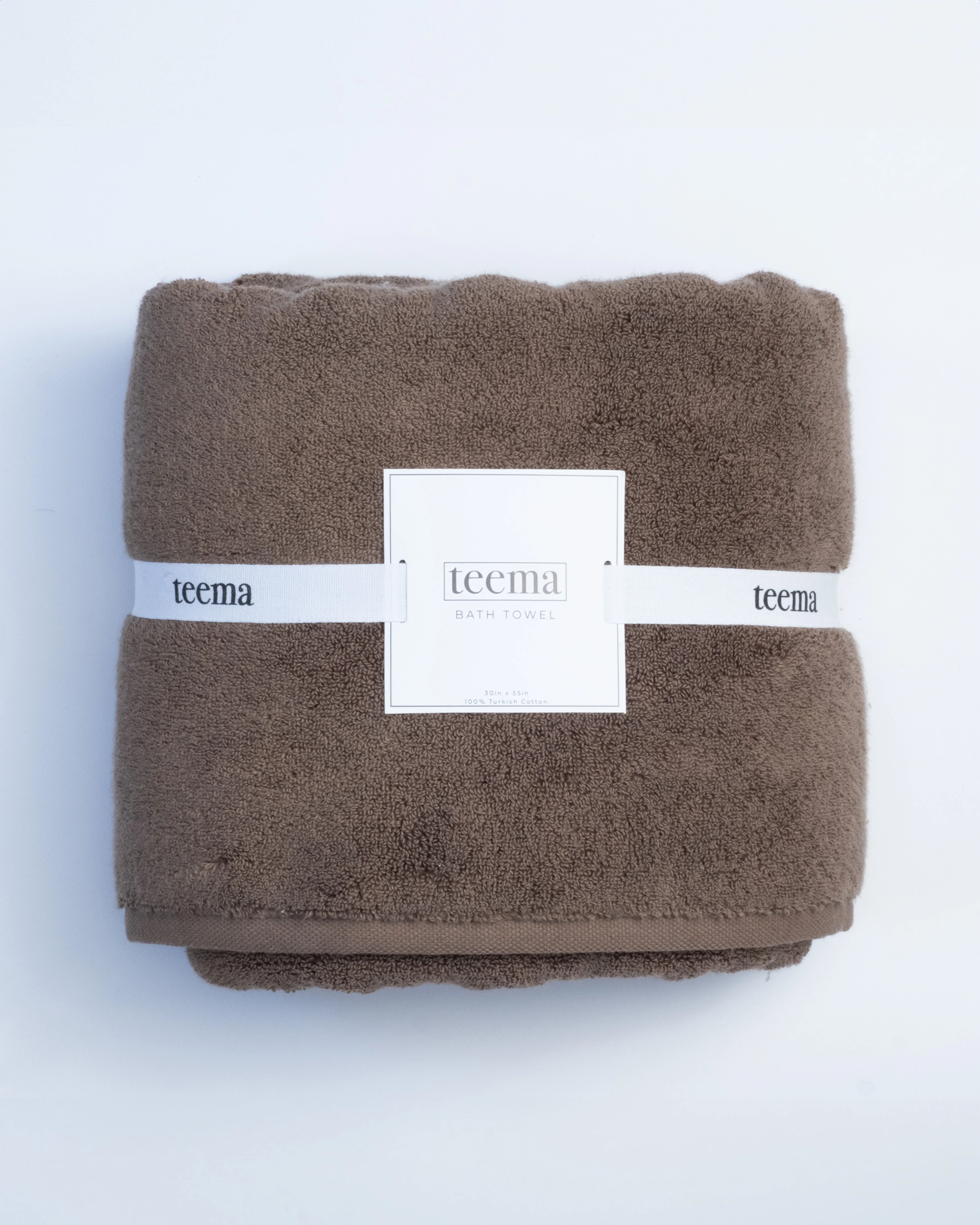 Luxe Bath Towels in Chocolate - Image 8