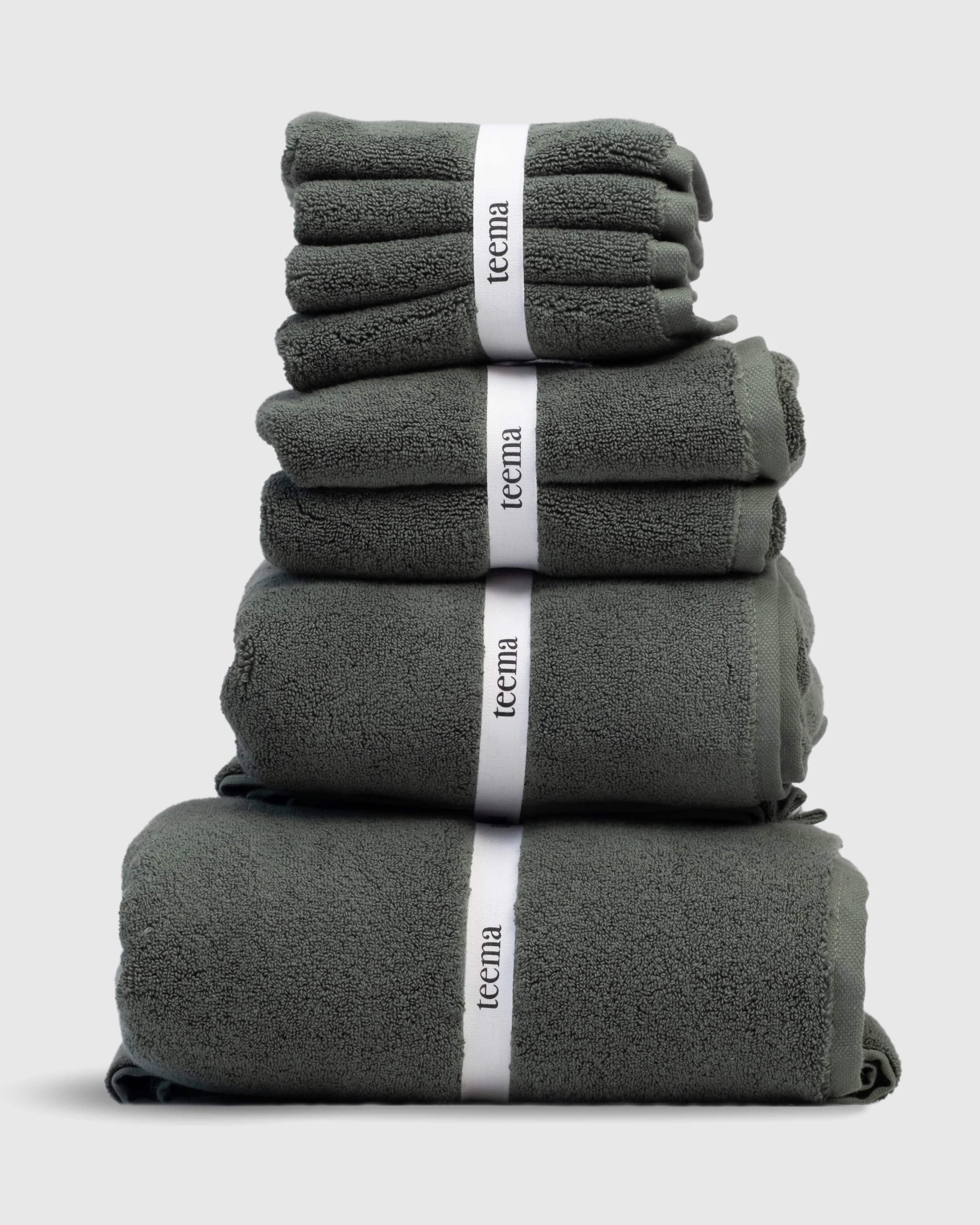 Luxe Bath Towels in Jade - Image 6