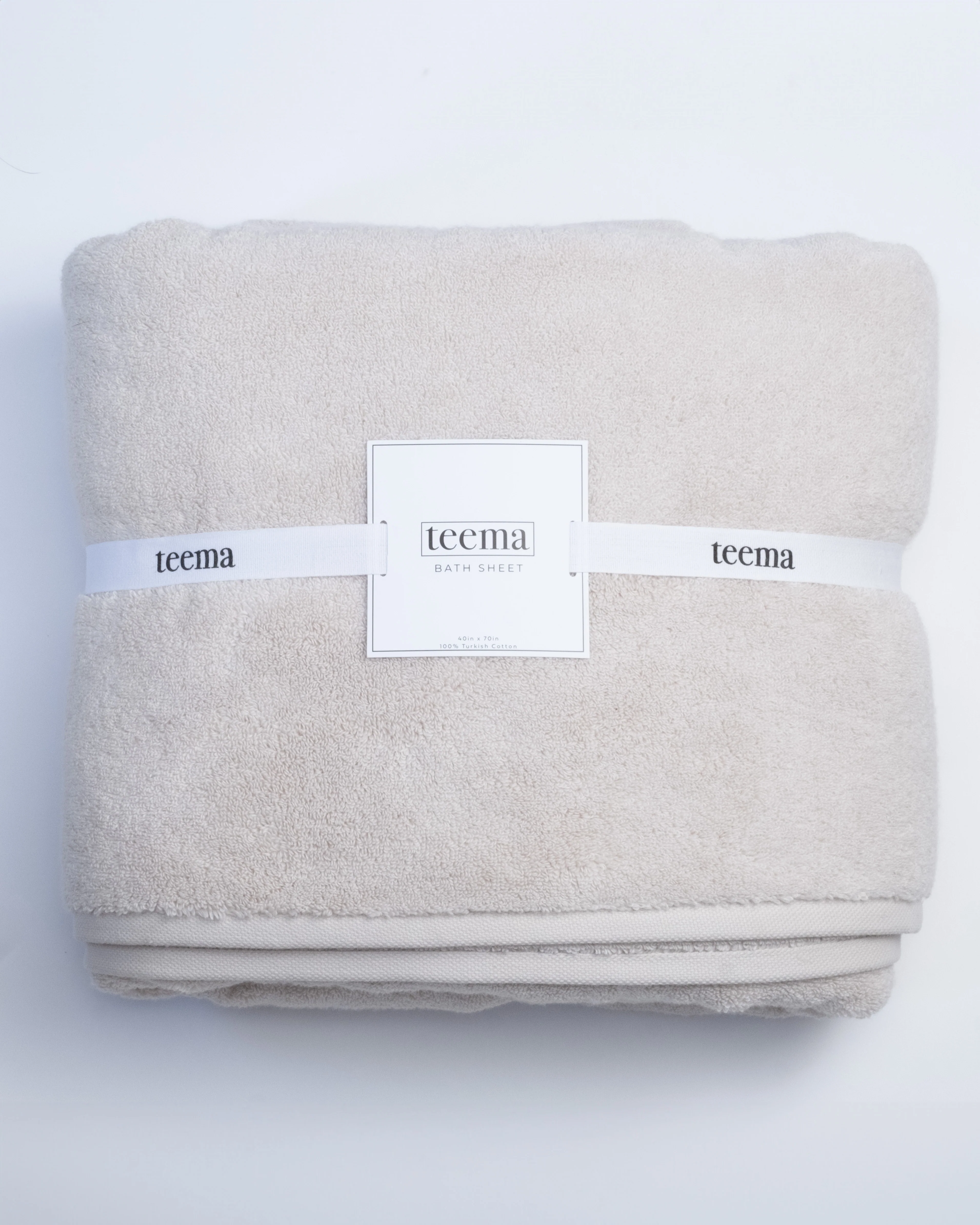 Luxe Bath Towels in Sand - Image 11