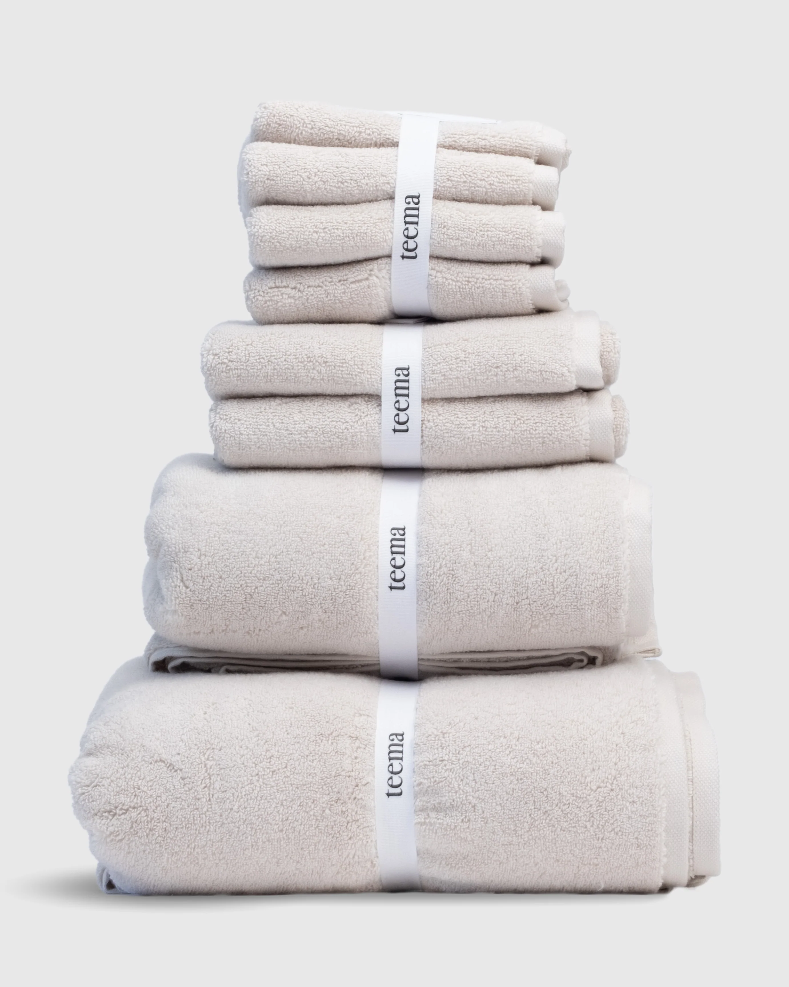 Luxe Bath Towels in Sand - Image 7