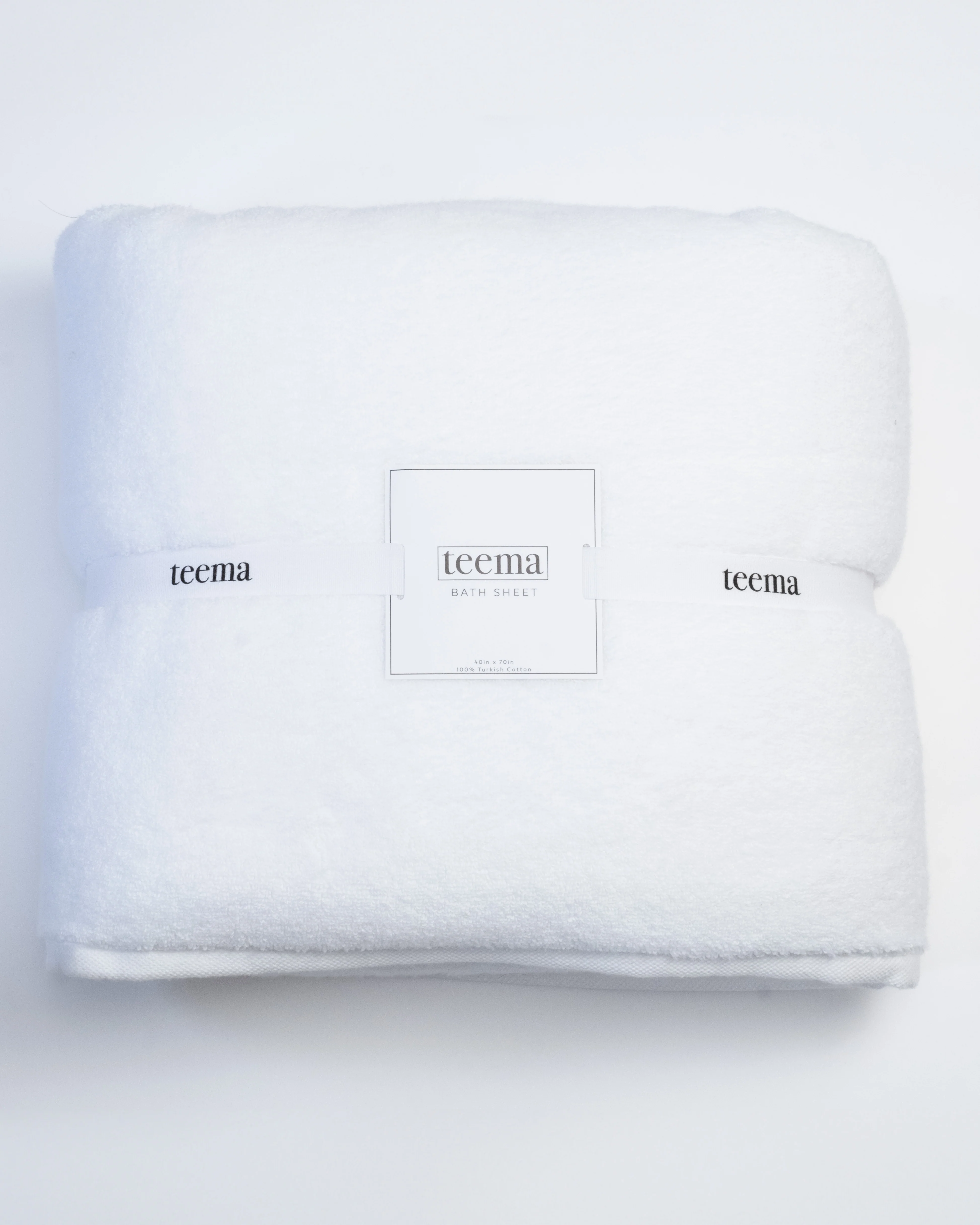 Luxe Bath Towels in White - Image 10