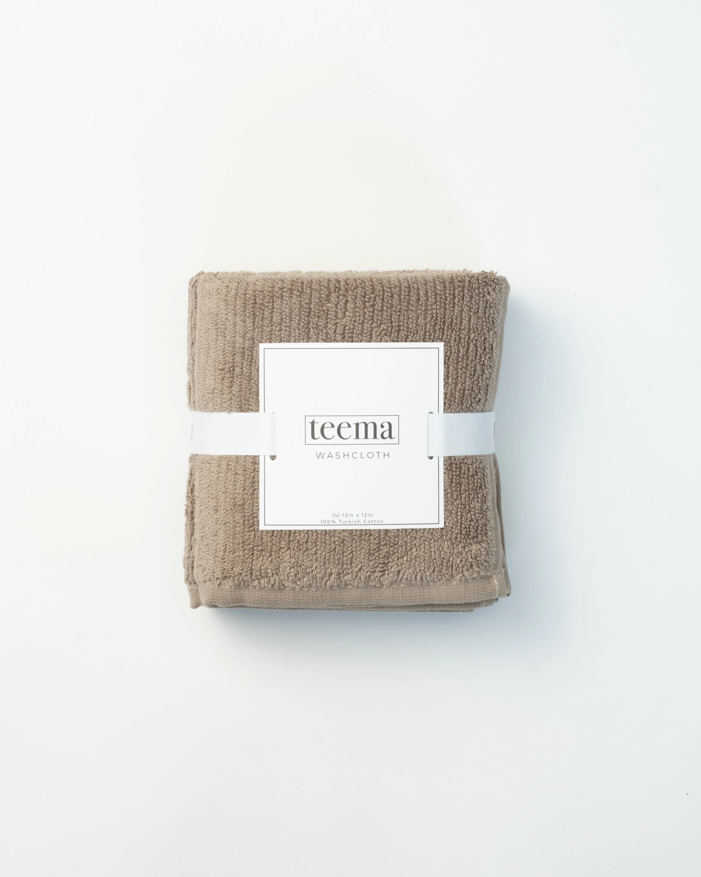 Ribbed Bath Towels in Latte - Image 10