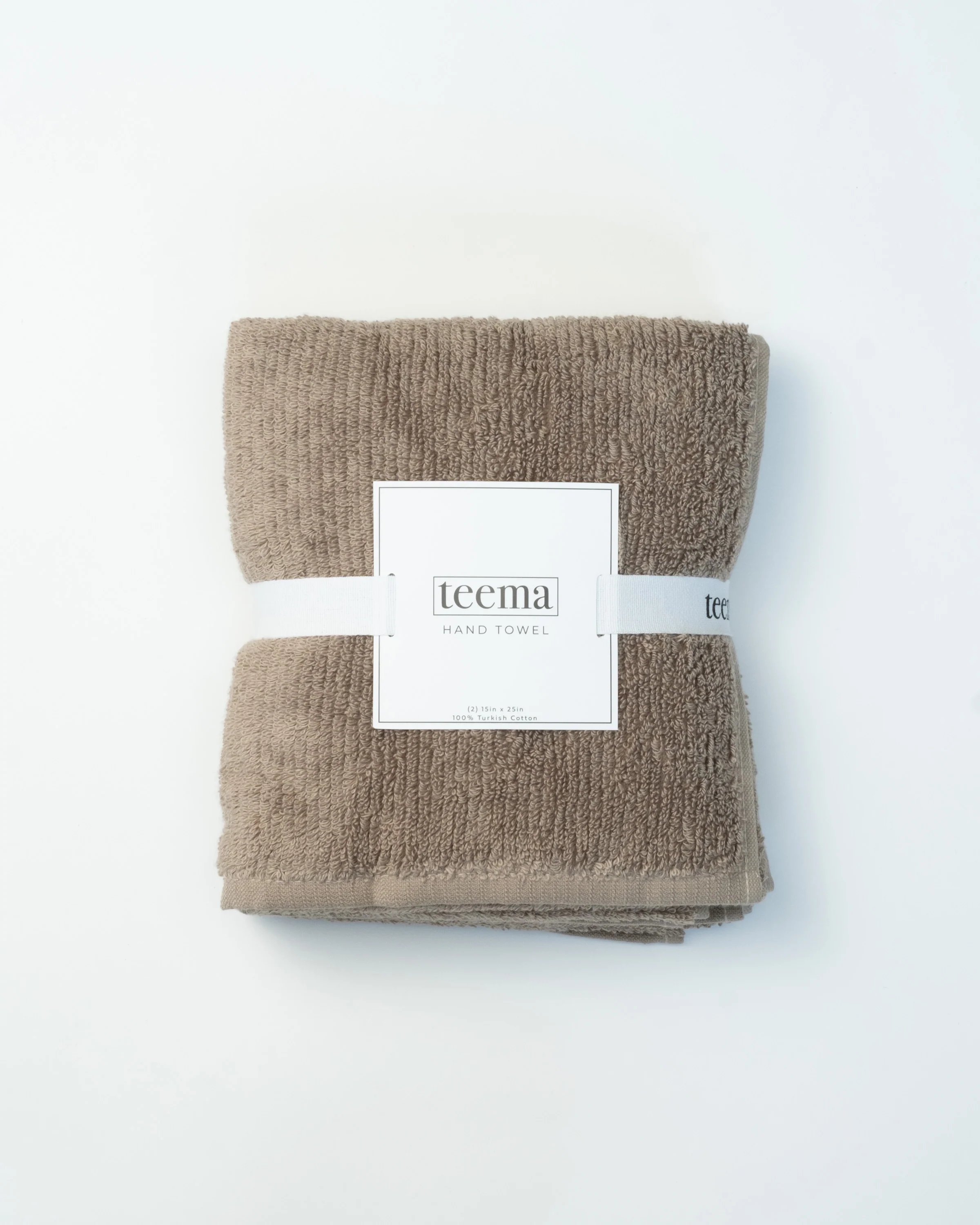 Ribbed Bath Towels in Latte - Image 9