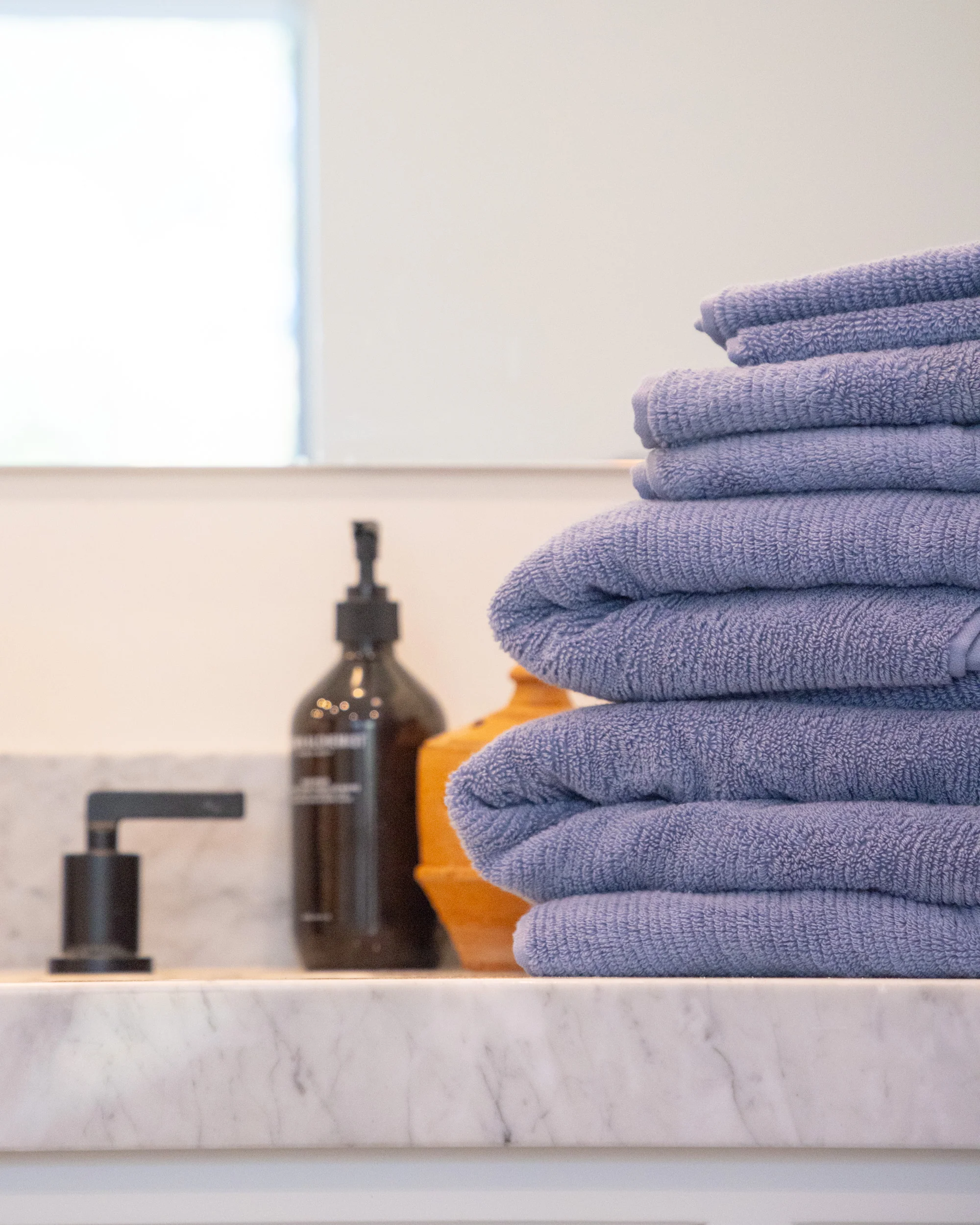 Ribbed Bath Towels in Spa - Image 3