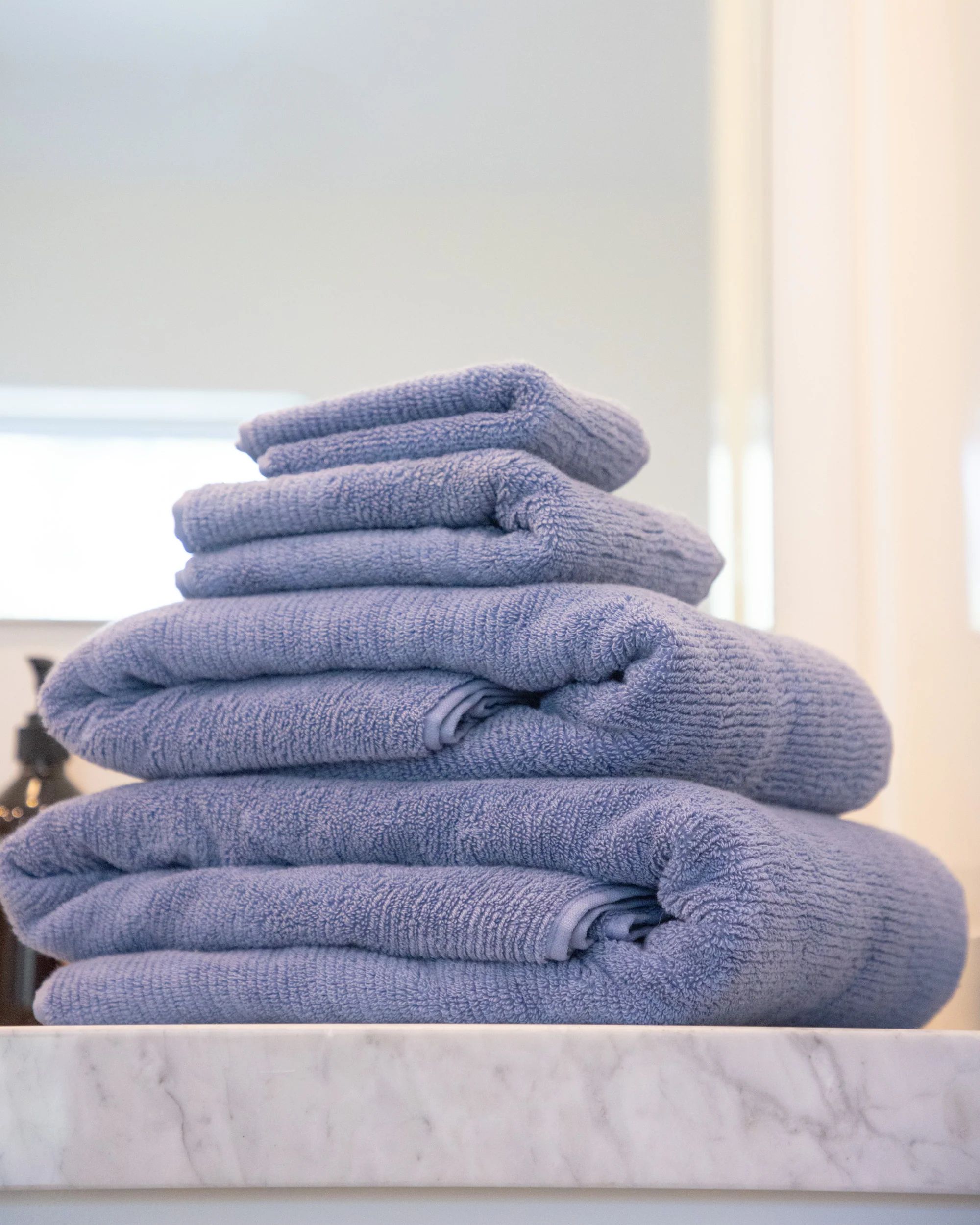 Ribbed Bath Towels in Spa - Image 5