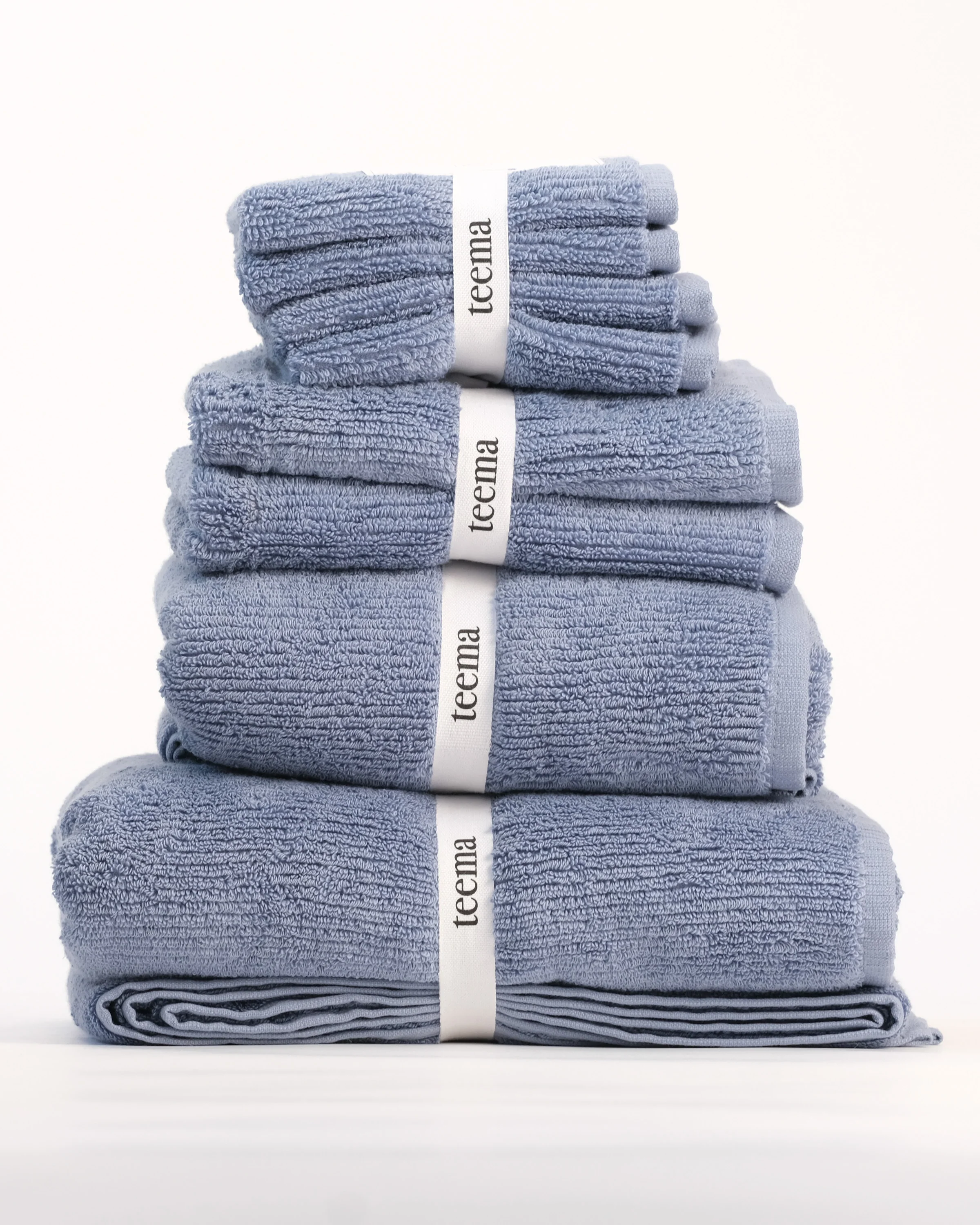 Ribbed Bath Towels in Spa - Image 6
