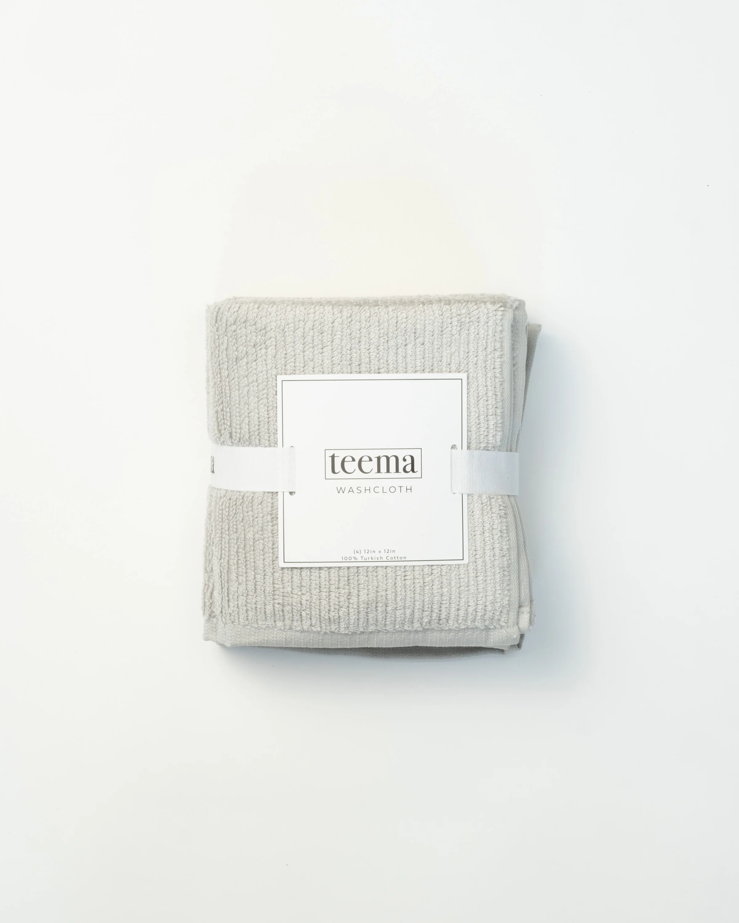 Ribbed Bath Towels in Stone - Image 10