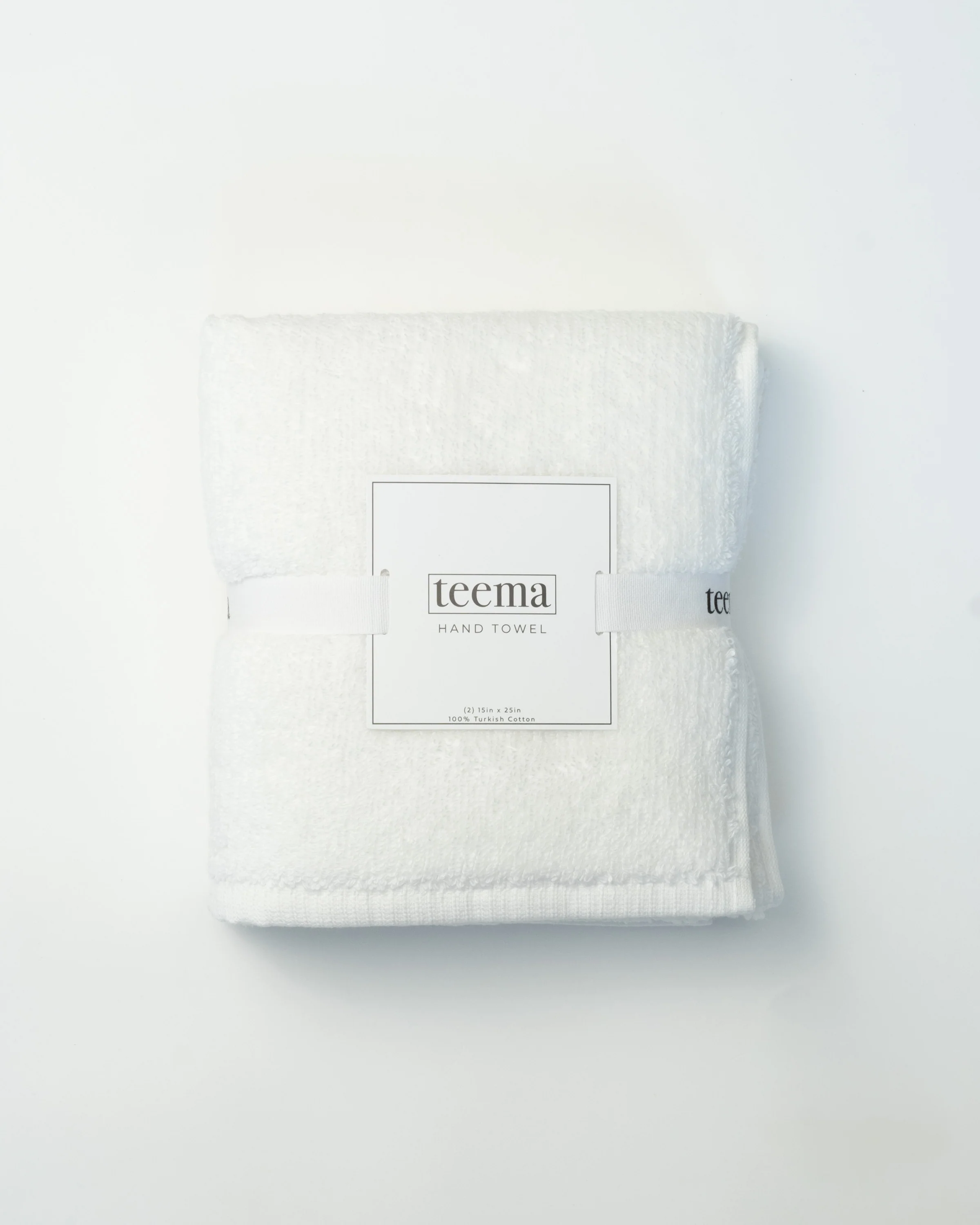 Ribbed Bath Towels in White - Image 10