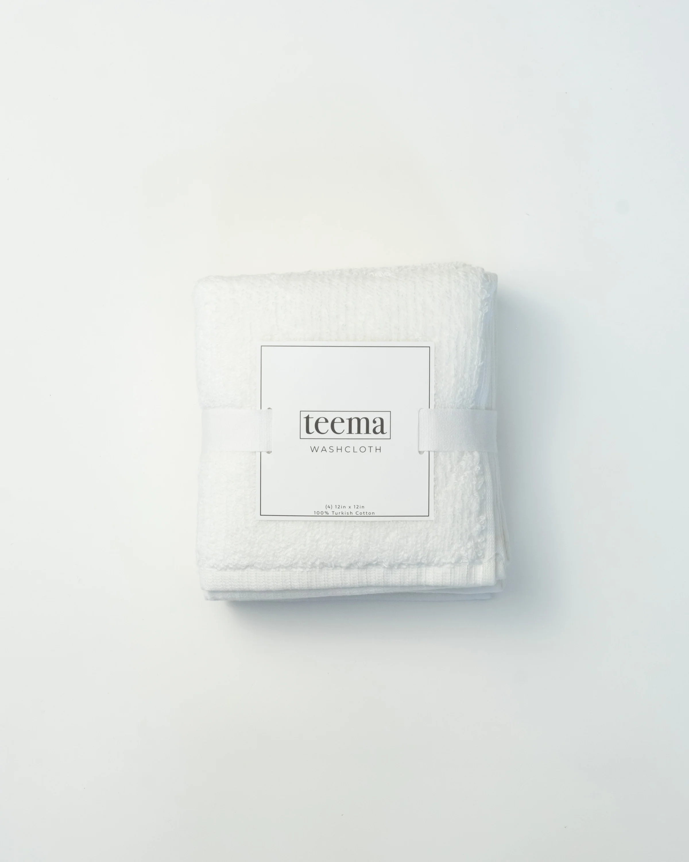 Ribbed Bath Towels in White - Image 11