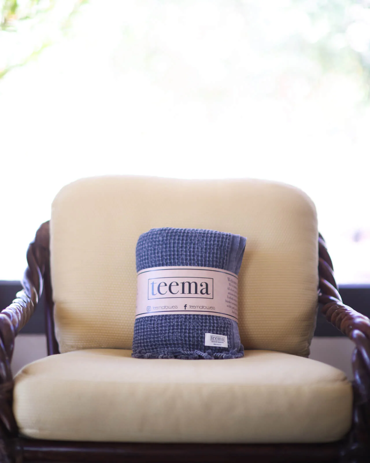 The Waffle Blanket in Charcoal - Image 4