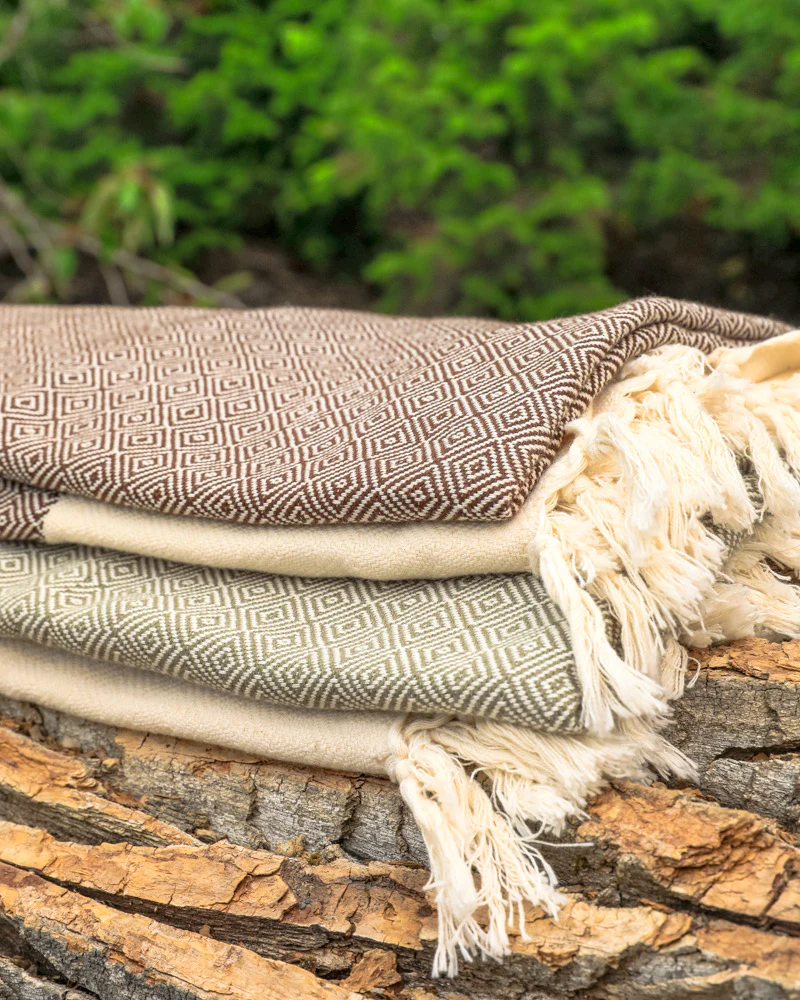 The Hamptons Blanket in Brown - Image 3