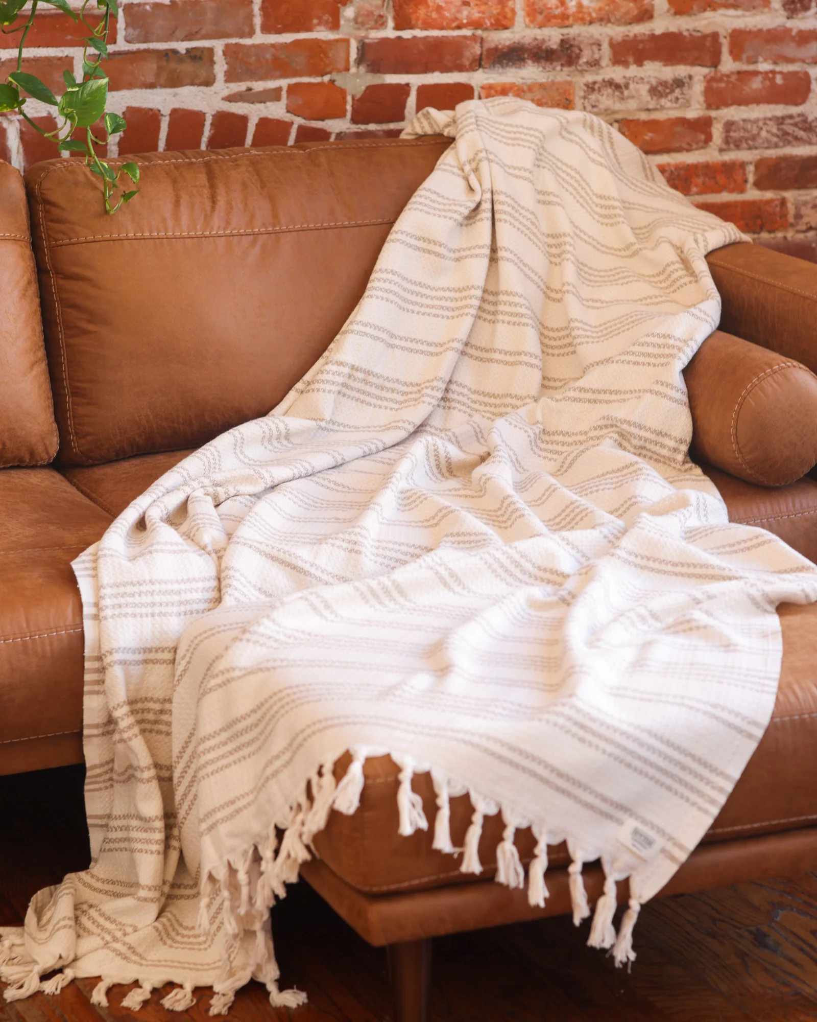 The Seasons Blanket in Cream - Image 3