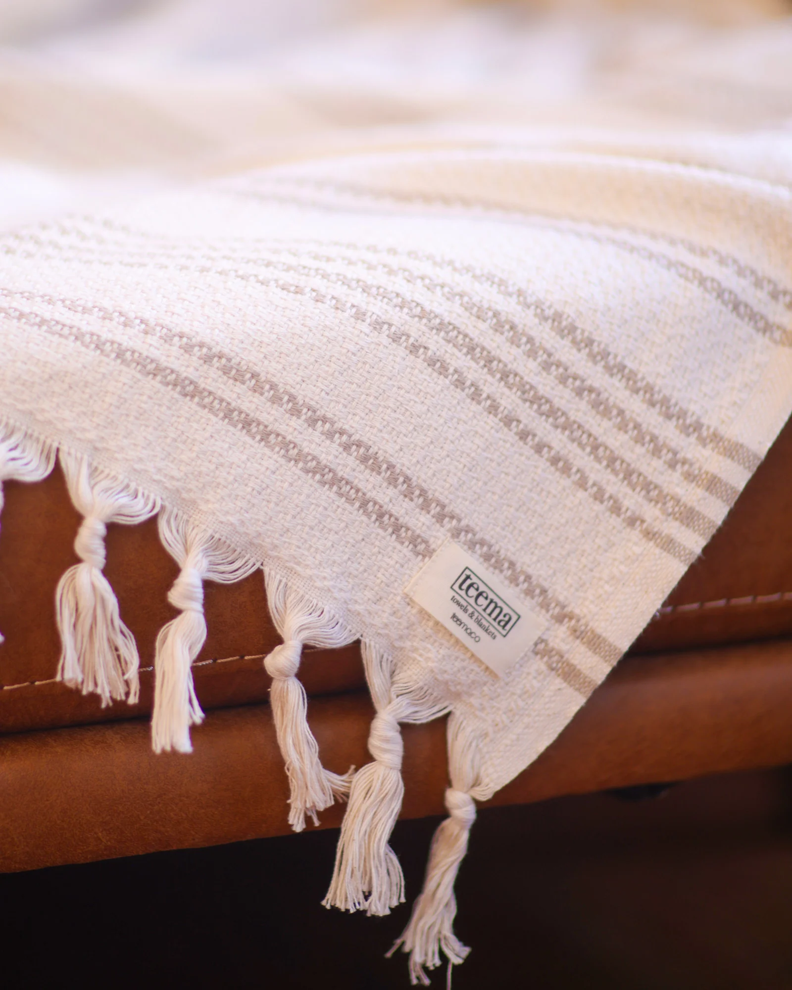 The Seasons Blanket in Cream - Image 4
