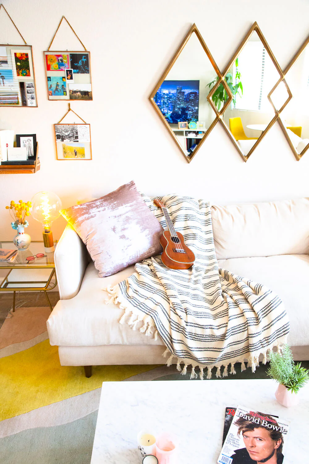 The Seasons Blanket in White - Image 4